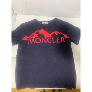 モンクレール(MONCLER)のモンクレール　キッズ　8歳　9歳　ネイビー　Tシャツ(Tシャツ/カットソー)