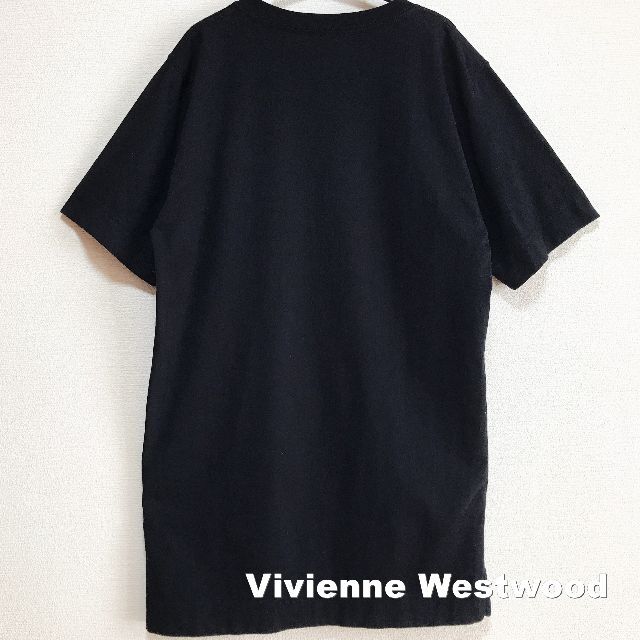 Vivienne Westwood(ヴィヴィアンウエストウッド)の【Vivienne Westwood】パネルORBアイコンロゴ BLK Tシャツ レディースのトップス(Tシャツ(半袖/袖なし))の商品写真