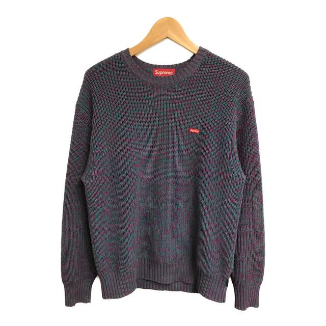 メンズsupreme melange rib knit sweater