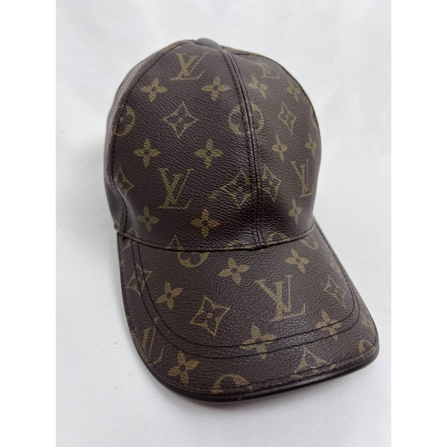 LOUIS VUITTON WHITE MONOGRAM LEATHER CAP / HAT VIRGIL ABLOH MP2321