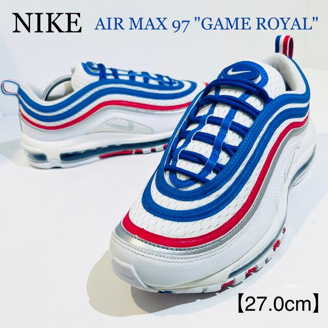 NIKE★AIRMAX97/エアマックス97★トリコロール/白青赤★27.0cm