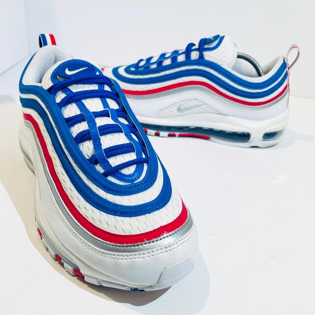 NIKE★AIRMAX97/エアマックス97★トリコロール/白青赤★27.0cm