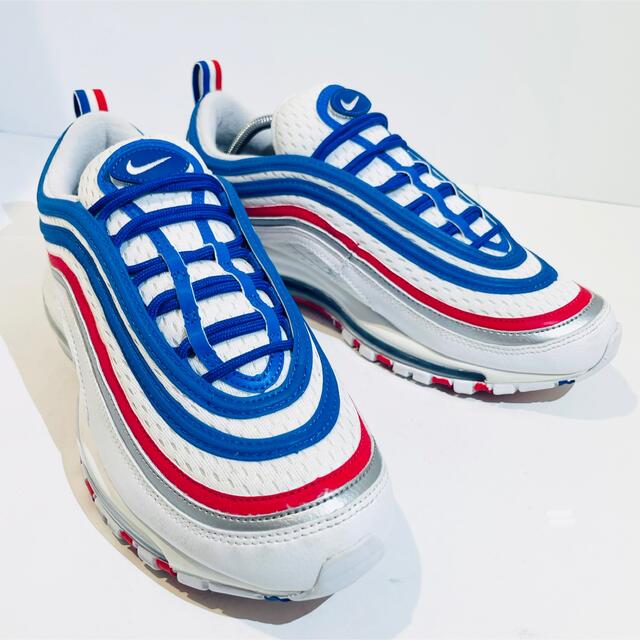 NIKE★AIRMAX97/エアマックス97★トリコロール/白青赤★27.0cm