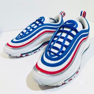 NIKE - NIKE AIRMAX97/エアマックス97 トリコロール/白青赤 27.0 ...