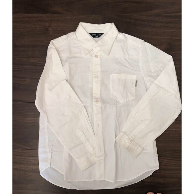 COMME CA ISM(コムサイズム)のシャツ　130センチ　コムサイズム　 キッズ/ベビー/マタニティのキッズ服男の子用(90cm~)(ブラウス)の商品写真