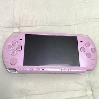 プレイステーションポータブル(PlayStation Portable)のpsp 3000 本体 ピンク(携帯用ゲーム機本体)