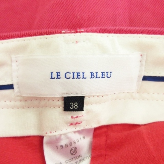 LE CIEL BLEU(ルシェルブルー)のルシェルブルー LE CIEL BLEU パンツ テーパード 38 ピンク レディースのパンツ(その他)の商品写真