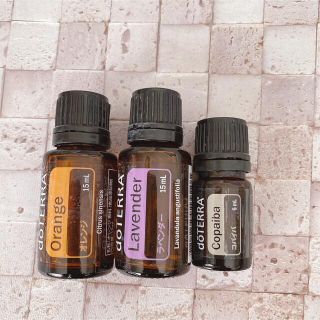 ドテラ(doTERRA)のドテラ　アロマオイル　ラベンダー、オレンジ(エッセンシャルオイル（精油）)