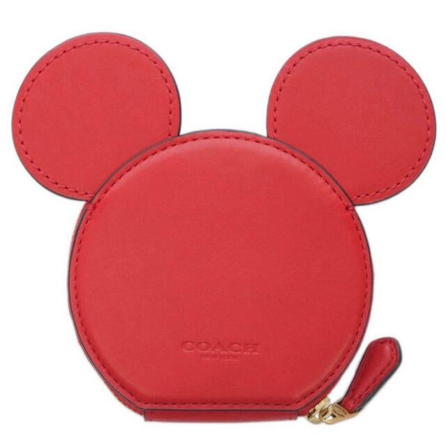 コーチ 新品 ディズニーコラボ コインケース レッド コーチ 新品 ディズニーコラボ コインケース レッド