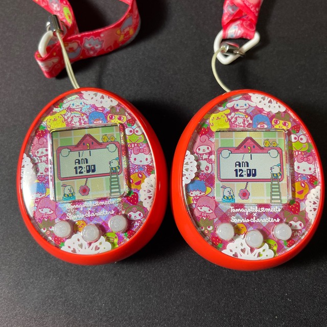 中古 たまごっちみーつ サンリオキャラクターズDXセット 2個セット 低