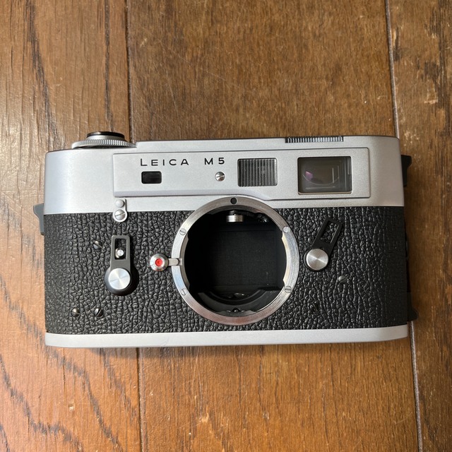 Leica M5ライカシルバーフィルムカメラ