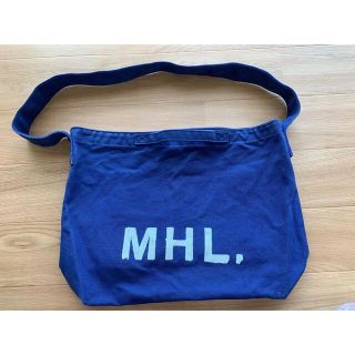 MHL マーガレットハウエル　ショルダー  サッチェル　バッグ　キャンバス