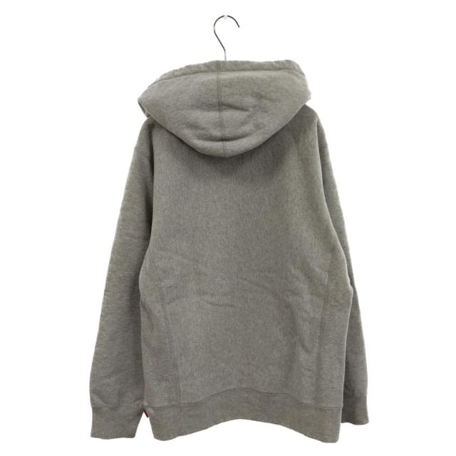 SUPREME シュプリーム 16AW Box Logo Hooded Sweatshirt ボックスロゴプルオーバーパーカー グレー