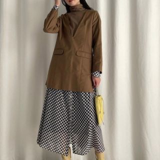 新品未使用★ameri vintage/TUNIC TAILORED TOP