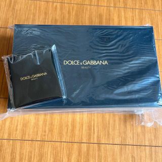 ドルチェアンドガッバーナ(DOLCE&GABBANA)のDOLCE andGABBANA ミラーとポーチ新品　限定品(ポーチ)