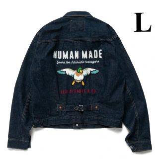 リーバイス(Levi's)のLEVI’S X HUMAN MADE 506 TRUCKER JACKET L(Gジャン/デニムジャケット)