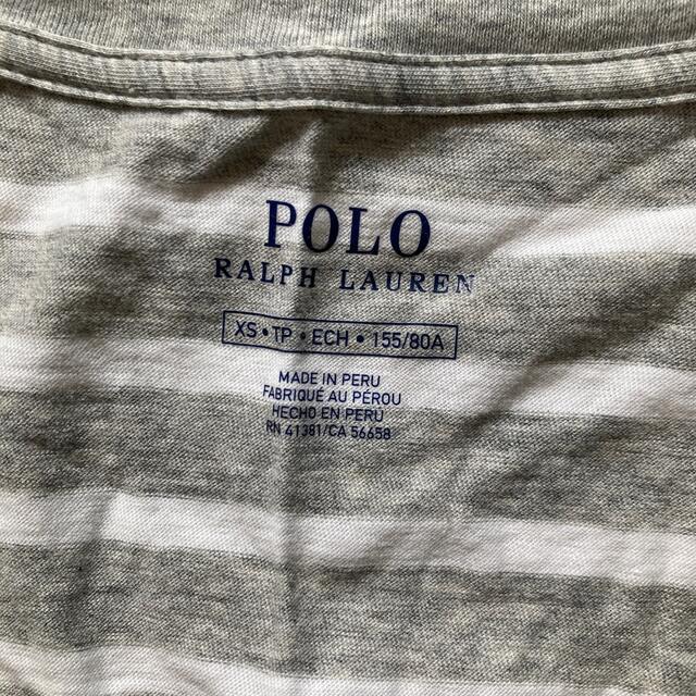 POLO RALPH LAUREN(ポロラルフローレン)のXS POLO  ラルフローレン　ボーダーロンT レディースのトップス(Tシャツ(長袖/七分))の商品写真