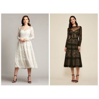 タダシショウジ(TADASHI SHOJI)の新品 4 Tadashi Shoji タダシショージ BL24054N(ロングワンピース/マキシワンピース)