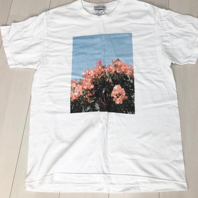 Drawer(ドゥロワー)のFlower print tee ジプソフィア レディースのトップス(Tシャツ(半袖/袖なし))の商品写真