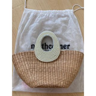 ノースコーナー(northcorner)のnorth corner パールカゴbag(かごバッグ/ストローバッグ)