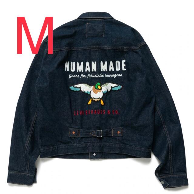 Levi's(リーバイス)のLEVI’S X HUMAN MADE 506 TRUCKER JACKET M メンズのジャケット/アウター(Gジャン/デニムジャケット)の商品写真