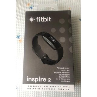 フィットフィット(fitfit)のFitbit Inspire 2 ブラック(トレーニング用品)