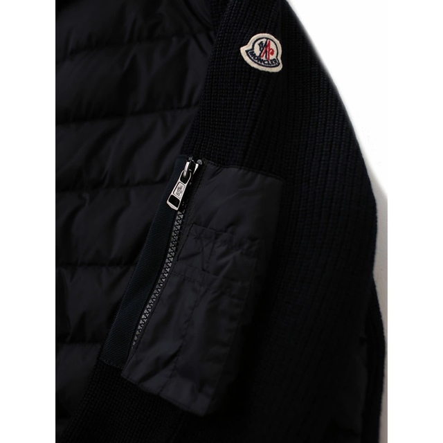 MONCLER(モンクレール)の★希少★ MONCLER TRICOT ニットダウン カーディガン Ｌ　入手困難 メンズのトップス(ニット/セーター)の商品写真