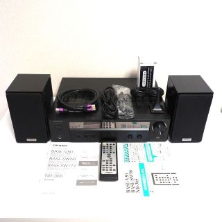 ONKYO オンキョー　NR-365(アンプ)・スピーカーST-V50ⅹ２台(アンプ)