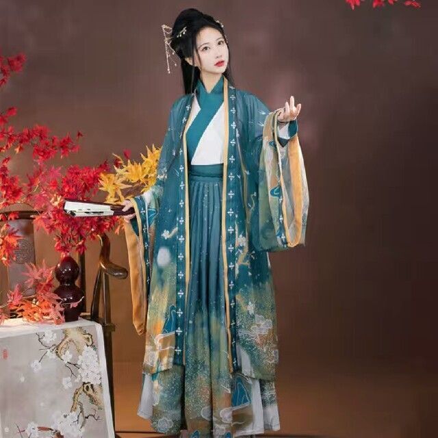 中華漢服「遥①」 3点 セット 中華漢服「遥①」 3点 セット