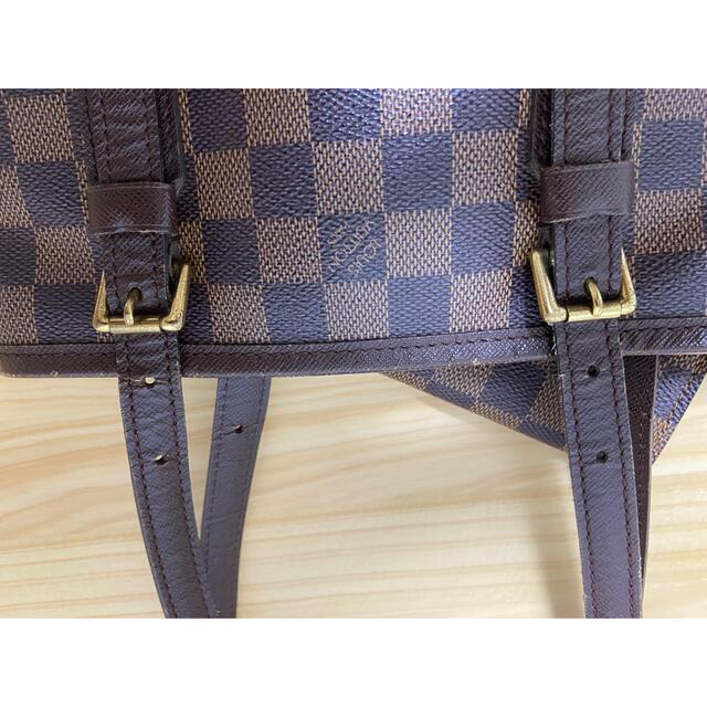 美品】LOUIS VUITTON ルイヴィトン ダミエ マレ ポーチ付き - トートバッグ