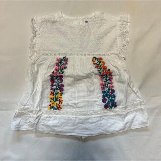 ザラキッズ(ZARA KIDS)のZARA 刺繍ブラウス(ブラウス)