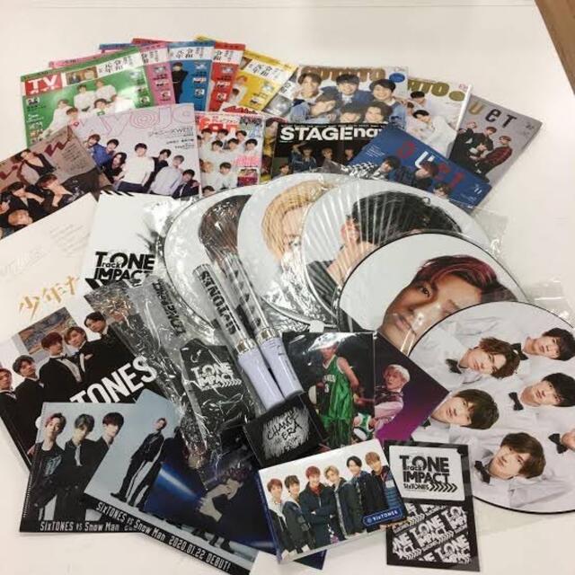 SixTONES グッズ まとめアイドルグッズ