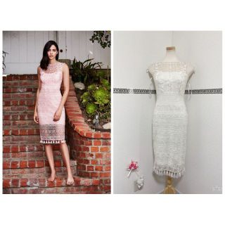 タダシショウジ(TADASHI SHOJI)の新品 0 Tadashi Shoji タダシショージ RO24090N(ひざ丈ワンピース)