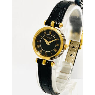 超美品の グッチ1600レディース腕時計(電池保証３年付き) - 腕時計 