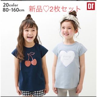 デビロック(DEVILOCK)の新品♡デビロック　半袖T チュニック♡100センチ(Tシャツ/カットソー)