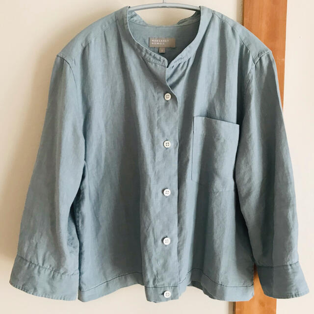 MARGARET HOWELL - マーガレットハウエル SHIRTING LINEN リネンシャツ