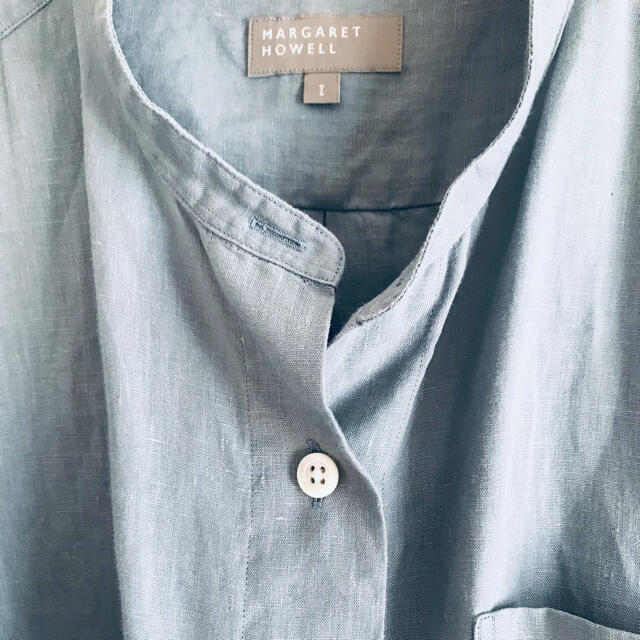 MARGARET HOWELL - マーガレットハウエル SHIRTING LINEN リネンシャツ