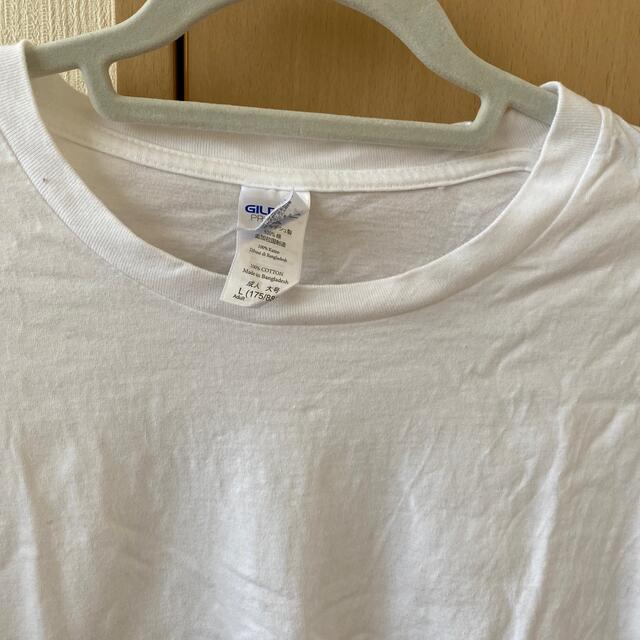 白　Tシャツ レディースのトップス(Tシャツ(半袖/袖なし))の商品写真