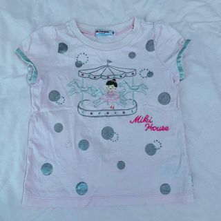 ミキハウス(mikihouse)のミキハウス♡半袖T 100センチ(Tシャツ/カットソー)