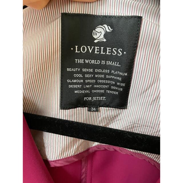 LOVELESS新品ジレワンピース