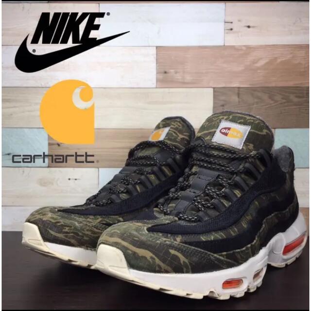 NIKE AIR MAX 95 × CARHARTT WIP 28.5cm | フリマアプリ ラクマ