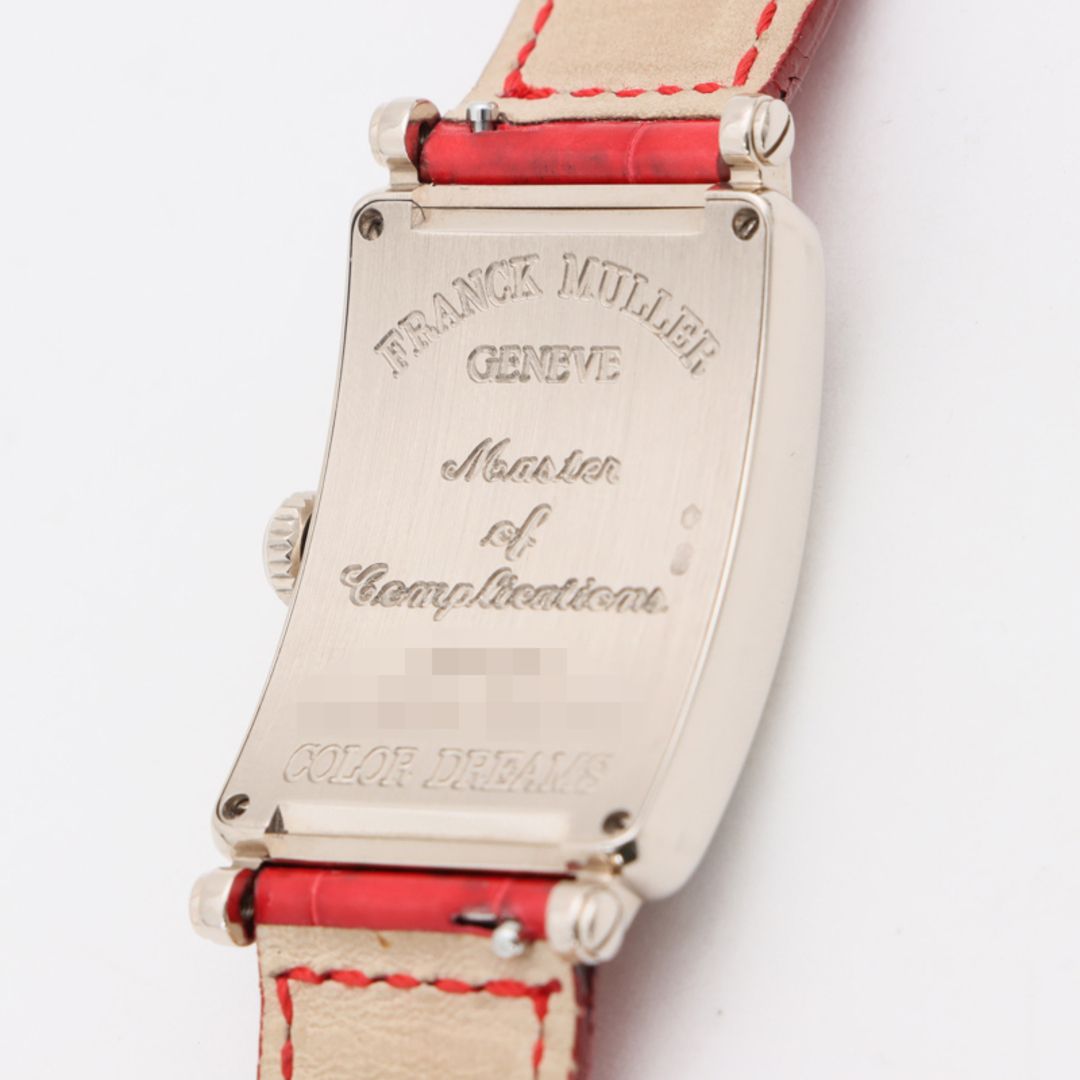 FRANCK MULLER(フランクミュラー)のフランク・ミュラー FRANCK MULLER ロングアイランド 902QZ K18ホワイトゴールド クオーツ レディース 腕時計 レディースのファッション小物(腕時計)の商品写真