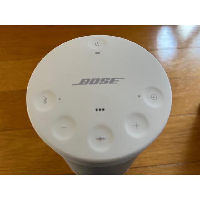 BOSE(ボーズ)のBOSE SoundLink Revolve+  シルバー 中古 スマホ/家電/カメラのオーディオ機器(スピーカー)の商品写真