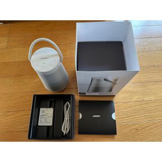 ボーズ(BOSE)のBOSE SoundLink Revolve+  シルバー 中古(スピーカー)