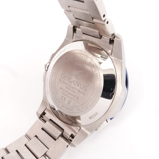 CASIO(カシオ)のCASIO カシオ　オシアナス OCW-G1000-1AJF　メンズ　シルバー メンズの時計(腕時計(アナログ))の商品写真