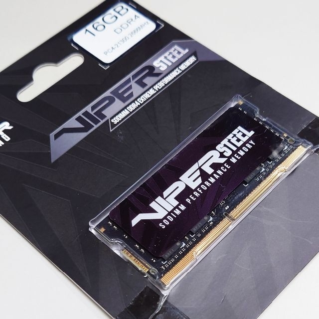 未使用 PATRIOT DDR4-2666 16GB #665-1 2