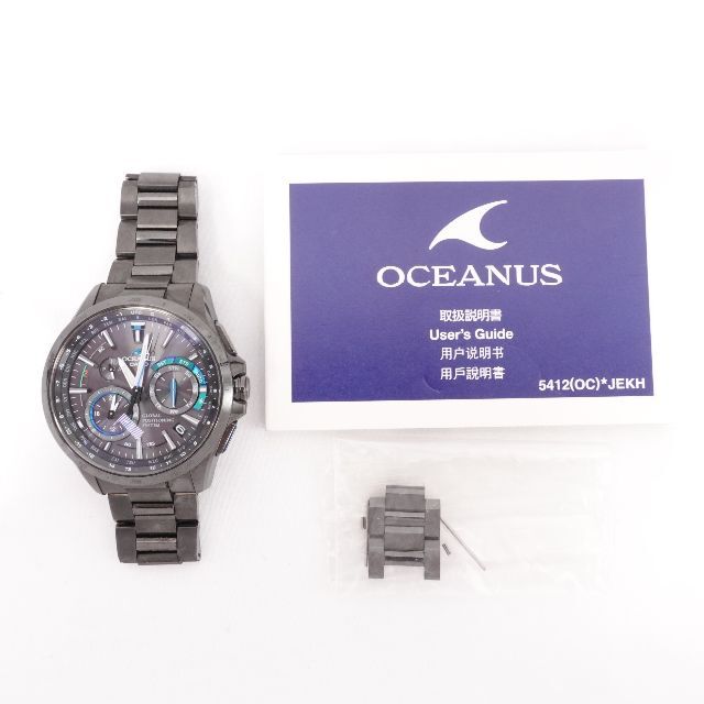 オシアナスCASIO カシオ　オシアナス OCW-G1000B-1A3JF メンズ