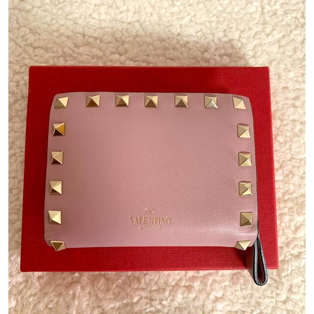 VALENTINO GARAVANI ロックスタッズ 二つ折り財布✨美品✨ pn-bobong.go.id
