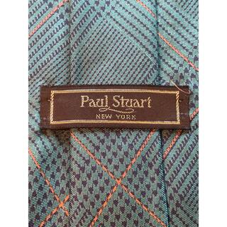 ポールスチュアート(Paul Stuart)の【Paul Stuart】美品　ネクタイ　鮮やかなグリーン(ネクタイ)