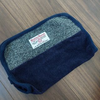 ハリスツイード(Harris Tweed)の【新品未使用】ハリスツイード　ティッシュカバー　ネイビー(ティッシュボックス)